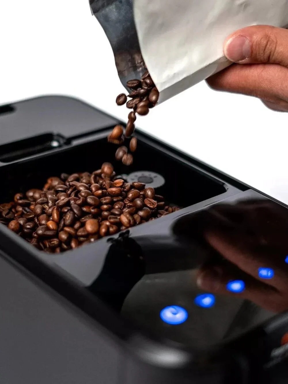 Espressione Concierge Elite Coffee Espresso Machine Infinite Black 20Bar Grinder
